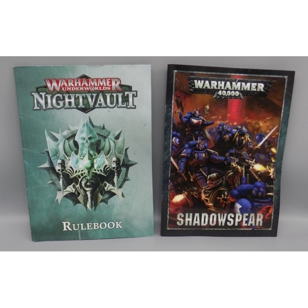 2 Warhammer Underworlds Nightvault Shadowspear Rulebook 40000 Strategy Guides